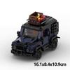 Compatible With Building Blocks MOC Speed Series 8 Grid Car Recorder And Guard Boy Assembled Vehicle Gift