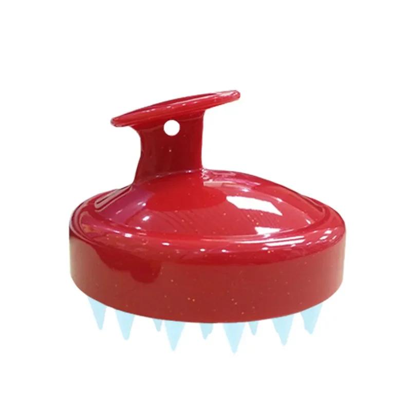 

Soft Silicone Shampoo Scrubbers Home Anti Dandruff Hair Salon Massage Shampoo Brush Scalp Cleaning Bath Comb
