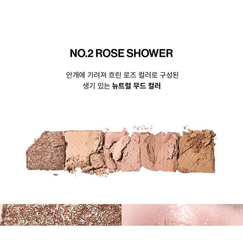 UNLEASHIA - Mood Shower Face Palette - 3 Types