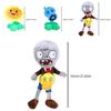 Plants Vs. Zombies New Plush Toy Cartoon Zombie And Plant Game Character Characters)