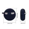Durable Silicone Earphone for Case with Carabiner for freebuds4E Earphone Cover