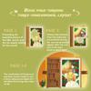 New Little Prince Fairy Tale Building Blocks 3D Books Assembly Toys Collection Ornaments Architecture Children'S Birthday Gifts
