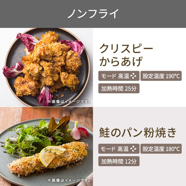 Tescom Low Temperature Convection Oven 6 Roles in 1 Temperature 12 Hour Long Timer [Low Cooking/Food Drying/Toaster/Oven/Non-fried Cooking/Fermented