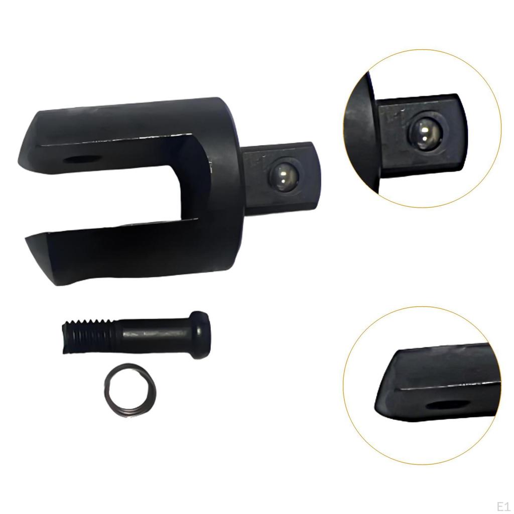 1/2" Drive Breaker Bar Adapter with Fixed Screw Power Knuckle Head for Automotive