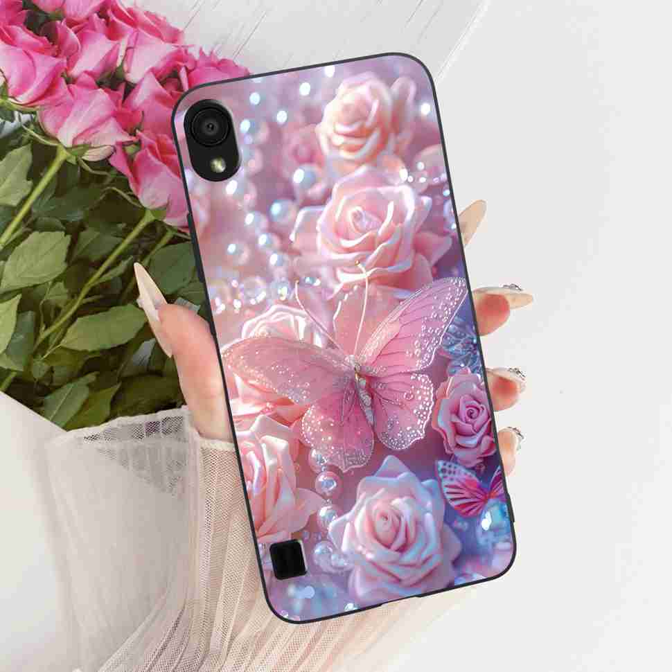 For ZTE Blade A5 2019 5.45" Case Luxury Design Popular Silicone TPU Black Cover Coque For ZTE Blade a5 A 5 2019 Phone Cases