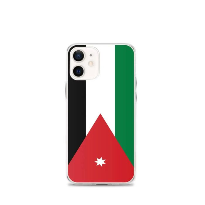 Coque Télephone Drapeau Jordanie - iPhone 12 Mini