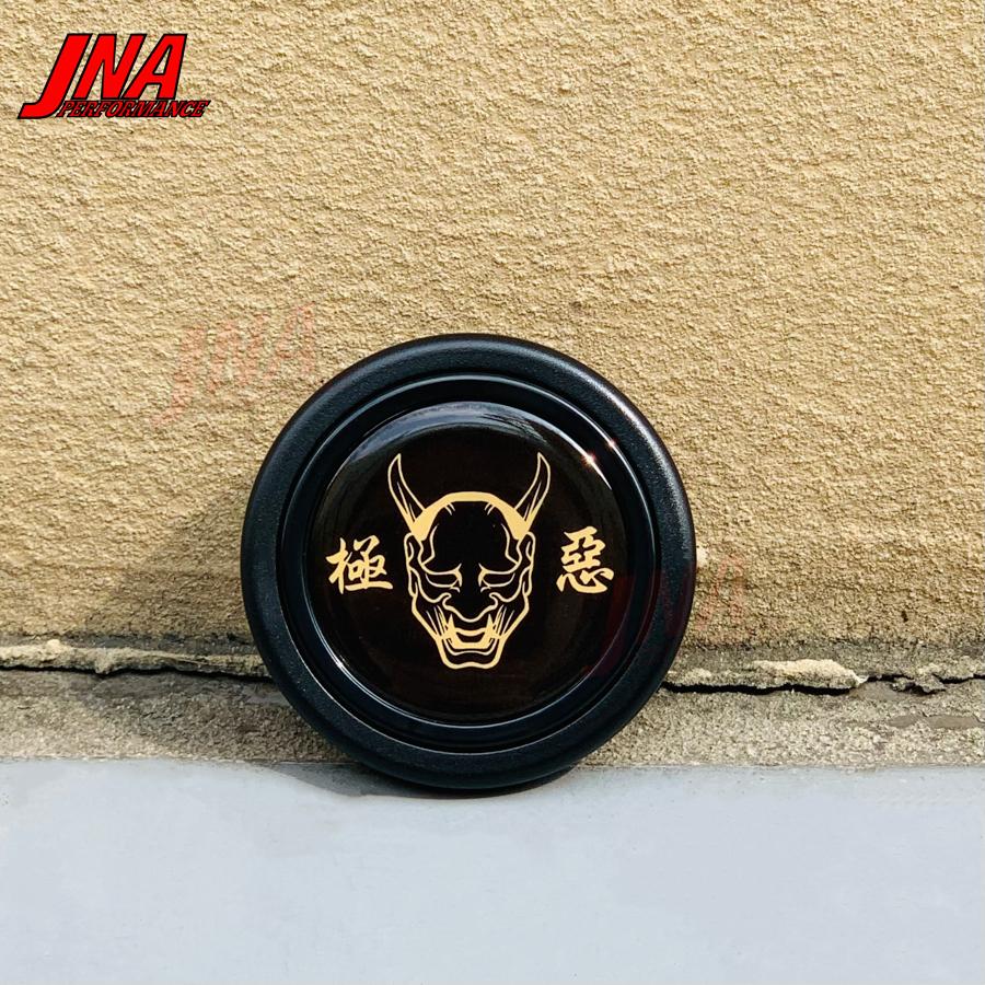 Universal Modified Steering Wheel Horn Button Racing Sport High Quality JDM Car Horn Button Auto Speaker Control Cover PC-HB60