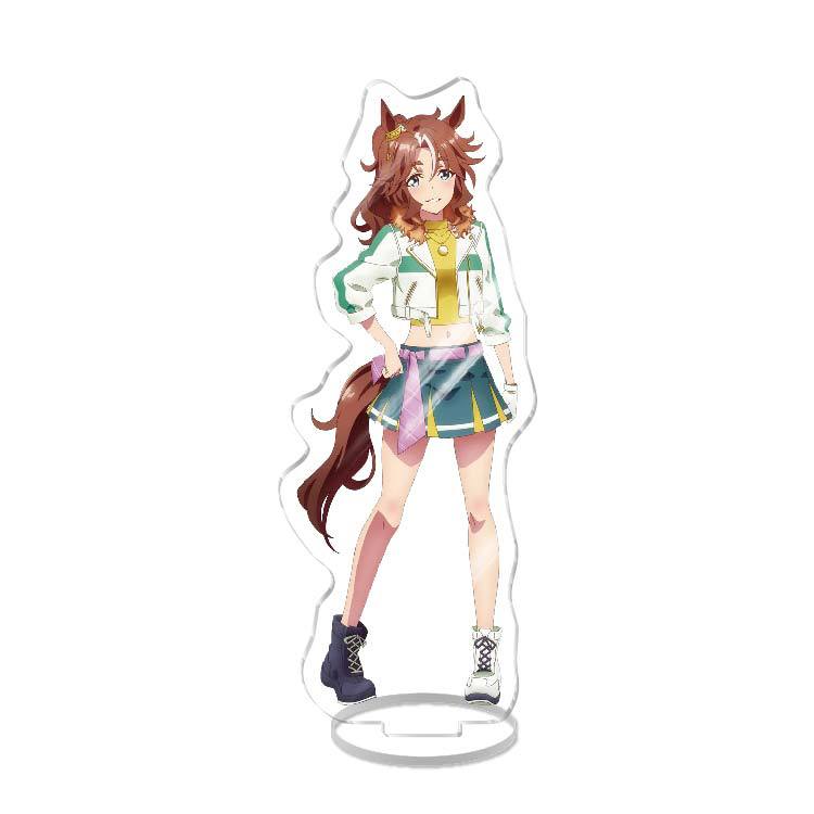 Anime Pretty Derby Rice Shower Special Week Acrylic Stand Ornaments Cartoon Model Gifts