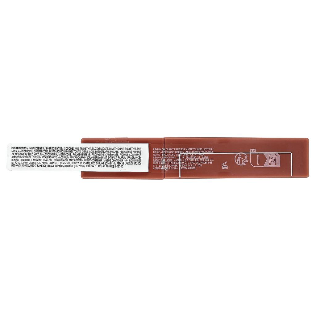 Revlon ColorStay Limitedless Matte™ Liquid Lipstick, 001 Beauty Sleep, 5 Ml (0.17 Fl Oz)