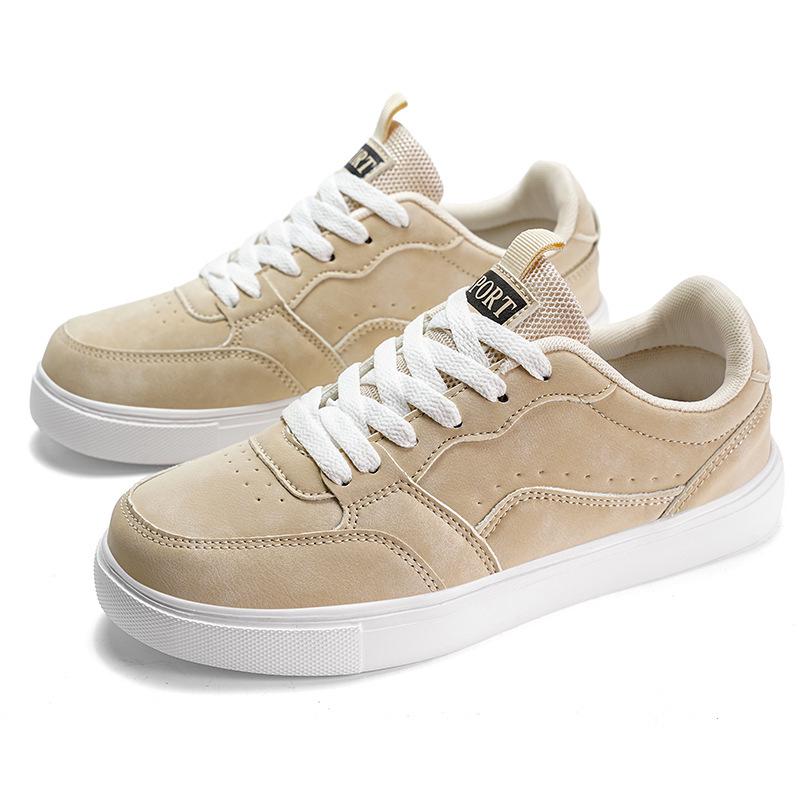 

Unisex Trendy Retro Japanese Casual White Sports Shoes - All-Season Wear 38 хаки