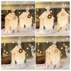 Christmas House Night Light Plastic Church Cottage Decor with LED Glow Decorative Holiday Lighting for Indoor Outdoor Holiday Display