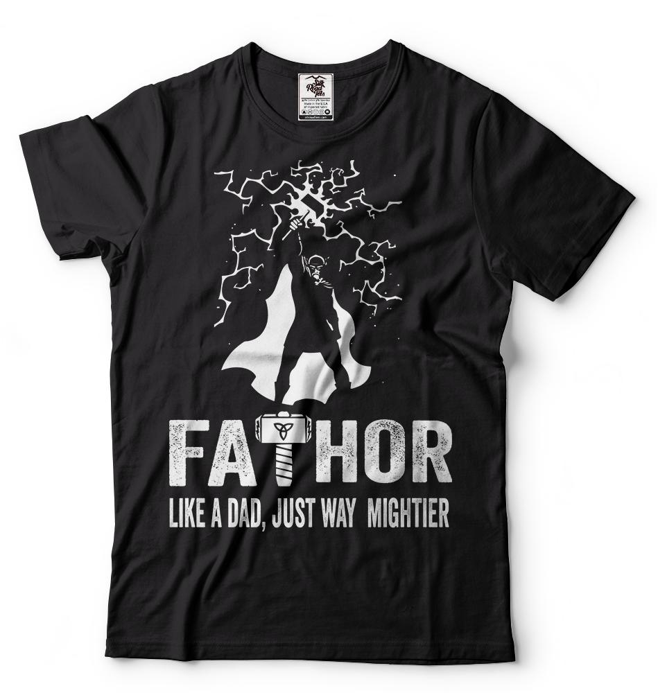 Fathers Day Gifts Gift For Dad From Kids Best Gifts For Dad Fathor Thor T Shirt