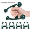 H-Shaped Whole Body Massager: Ideal for Waist, Calves, Back, and Soles with Point Pressing Hard Ball