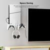 Magnetic Charging Cable Wall Mount Host Holder Bracket for PS 5 Slim with Headphone Controller Hanger Gaming Accessories
