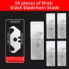 10/30/50Pcs Heavy-Duty Fast Repair Knives, Round Hook Carpet Cutter, Trapezoid Wallpaper Art Knife Blades, Renovation, Wire Stri
