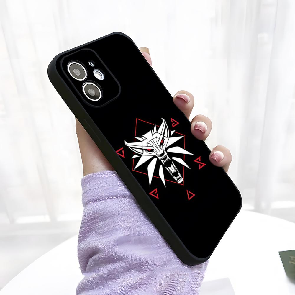 The W-Witcher Phone Case For IPhone 17 Pro Max 15 Pro 16 14 Plus 12 13 Mini 11 Pro Shockproof Soft Cover