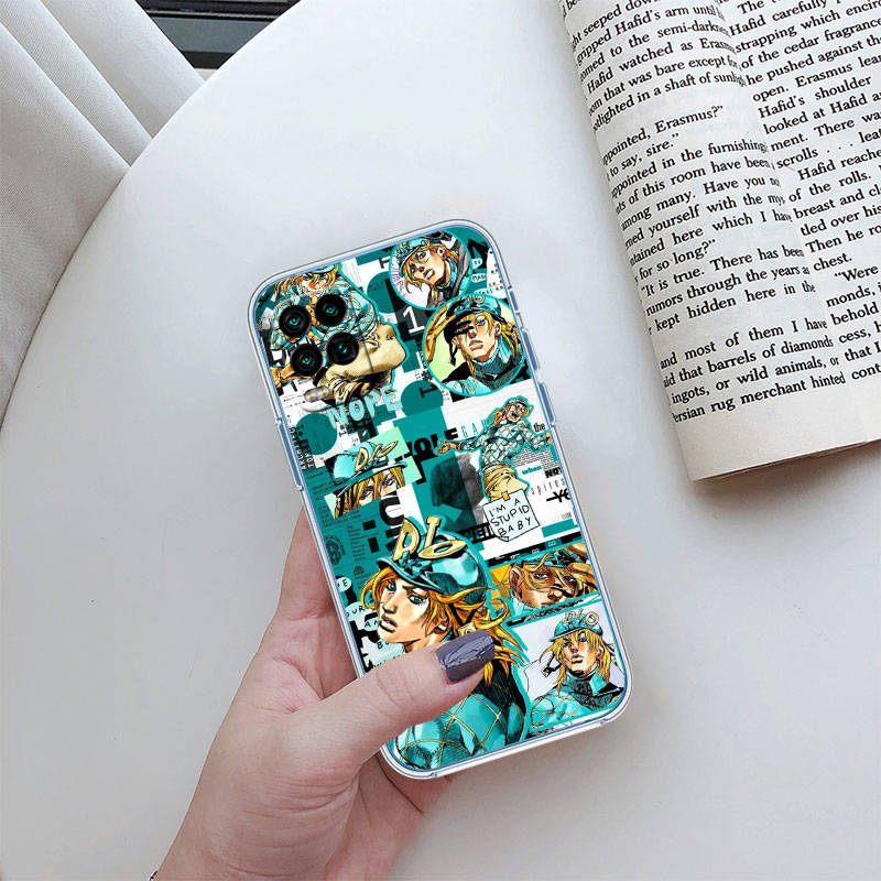 JO33 JoJos Bizarre Adventure Phone Case for Motorola E22S E7 G6 G7 G8 G9 Plus Power Play G10 G20 G04 E30 E40 E22 E20 E13 G22 G23 G Stylus Play