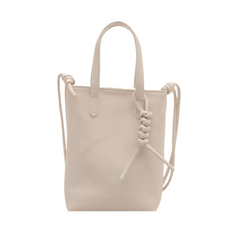 South Korea's New Casual Simple Fashion Mobile Phone Bag Ins Versatile High-end Commuting Versatile Solid Color Messenger Women's Bag