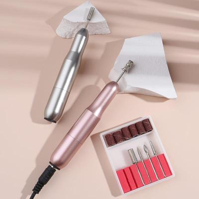 1 conjunto profissional elétrica máquina de broca do prego manicure pedicure broca conjunto cerâmica arquivo prego broca equipamentos ferramentas