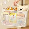 Barnleksaker Förvaringskorg Genomskinlig Förvaringslåda Delblock Plyschleksaker Stor kapacitet Hushåll Multifunktionell förvaringsväska