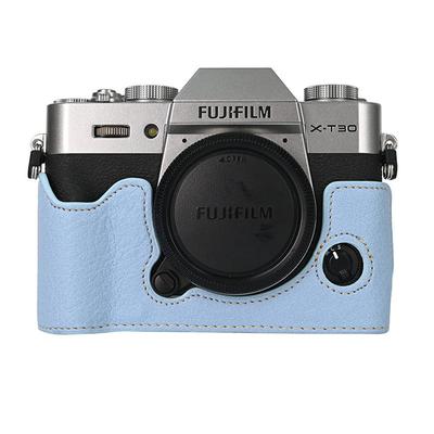 XT30 PU Leather Camera Half Case For Fujifilm XT30 XT30II XT20 XT10 Fuji  X-T30 II X-T20 X-T10 Bottom Opening Magnet Cover
