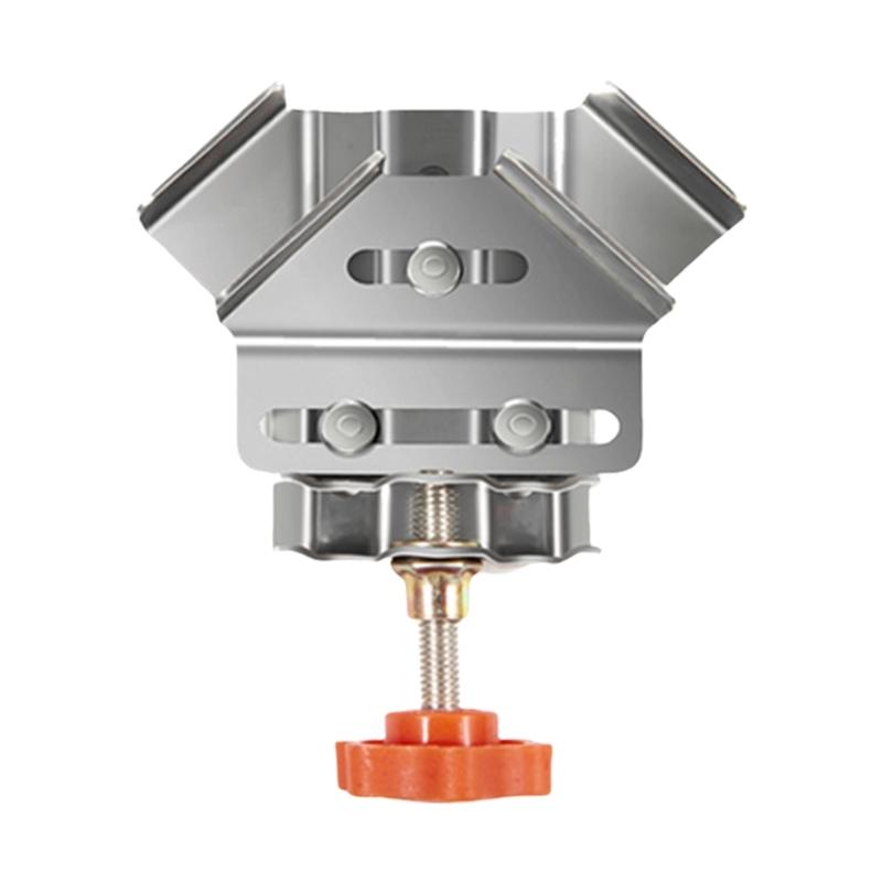 Corner Clamp Stainless Steel Opened Closed Adjustable 90 Degree Right Angle Clamp for Woodworking Right Angle Clamp