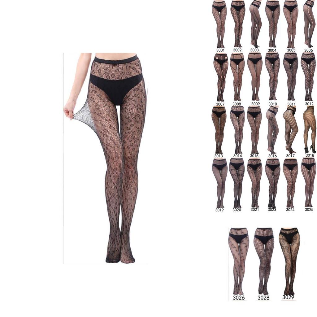 Trendy Fishnet Pantyhose With Tattoo Design For Chic And Youthful Look
