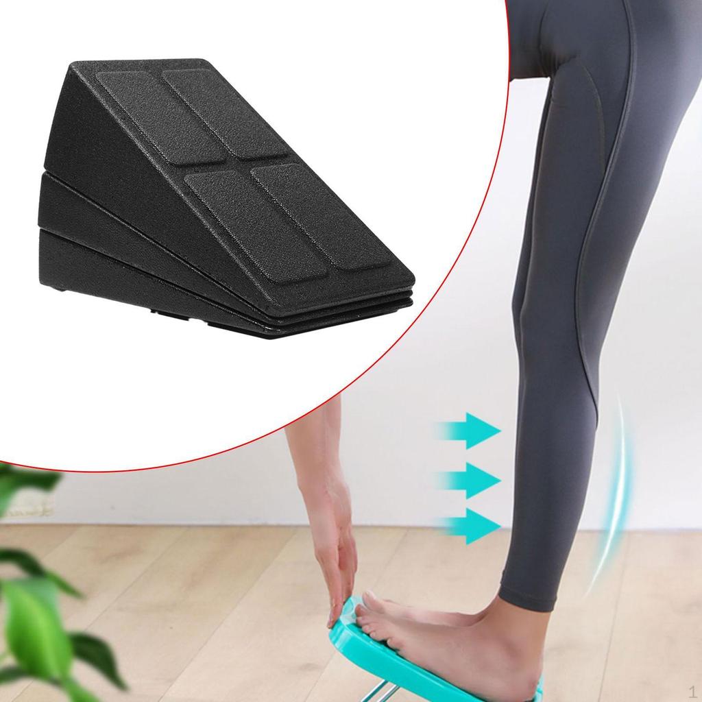 3 kusy Protahovač lýtek Šikmá deska Nastavitelná Přenosná pro Park Kancelář Multifunkční 12x6,5x4 palce