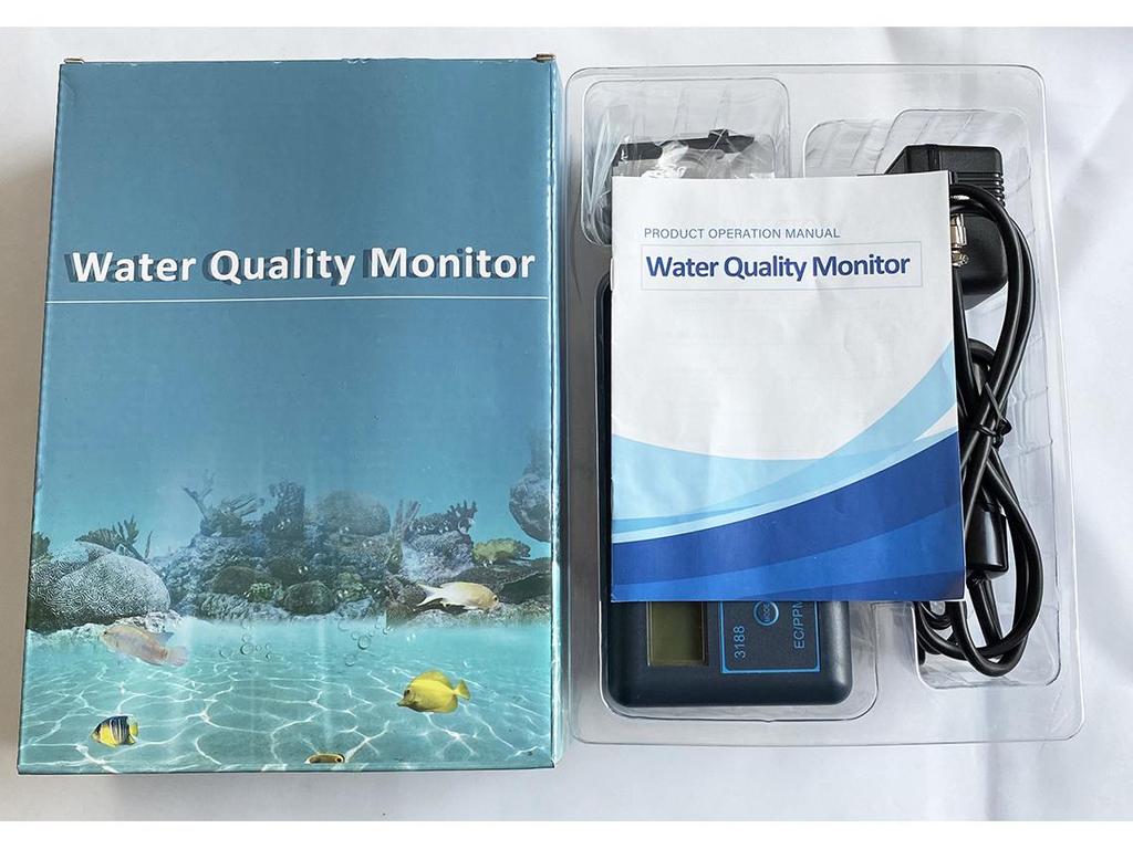 WiFi Tuya 7-in-1 Smart Water Quality Monitor: TDS, Conductivity, Fish Tank, Aquaculture pH, Alkalinity, ORP Meter