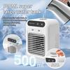 Ventilator Portabil de Aer Condiționat Flux de Aer Puternic 2 Viteze Răcire Instantanee Cooler Ultra-Silențios Ventilator de Birou Generator de Ceață