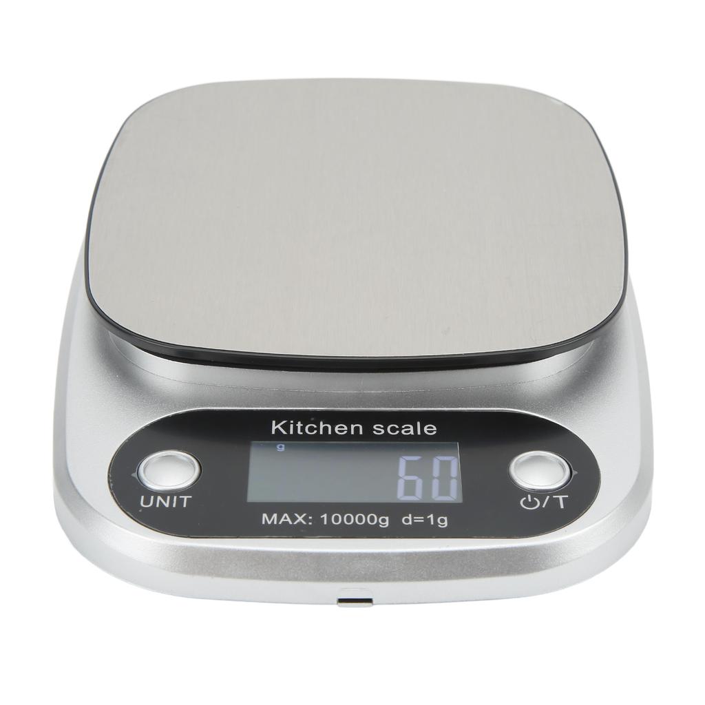 Kitchen Food Scale High Accuracy Fast Cleaning LED Screen Blue Backlight for Baking Cooking