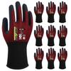 Weed DEVOLG Work Gloves for Transportation and Warehouse Touchscreen Strong Natural Medium DE-360 Work, Compatible, Grip, Rubber, (10 Pairs)