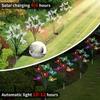 6 LED Solar Butterfly Lights Waterproof Garden Solar Lights Landscape LED Butterfly Lights  Pathway