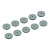Pack of 20 Abrasive Polishing Pads 20mm for Mini Drill Grinder with 2.3mm Shaft for Metal Conditioning and Detail Work