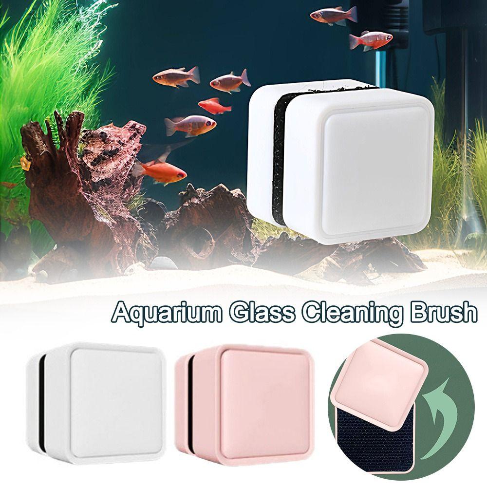Scratch-resistant Aquarium Cleaner Mini Glass Cleaner Durable Algae Scraper for Fish Tank
