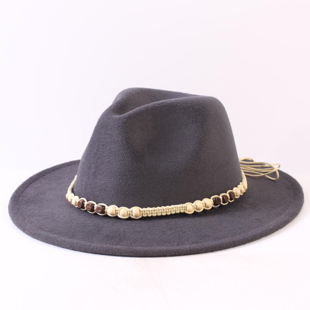 Popular European and American Classic Simple Flat-brimmed Top Hat Men's and Women's Fashionable and Elegant Versatile Jazz Hat Top Hat