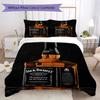 Jack Daniel'S Tennessee Whiskey Bedding Without Core 1 Duvet Cover 2 Pillowcase Without Core Bedding Set Soft And Comfortable