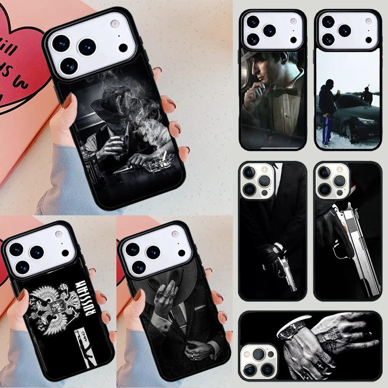 Russian Mafia Phone Case For iPhone 17 Air 14 15 13 12 Max Cover For Apple 16e 11 Pro Max Plus Coque