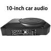 10 Inch Car Audio Modification 800W 12V Active High Power Ultra-thin Car Subwoofer 345*260*68mm