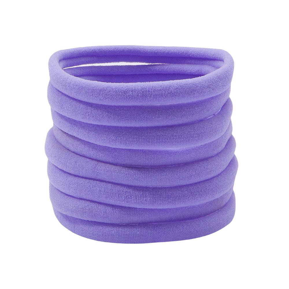 10/30 STÜCKE/Set Damen Mädchen Basic Haargummis Einfache Unifarben Elastisches Stirnband Haargummis Haarbänder Haarschmuck Pferdeschwanzhalter