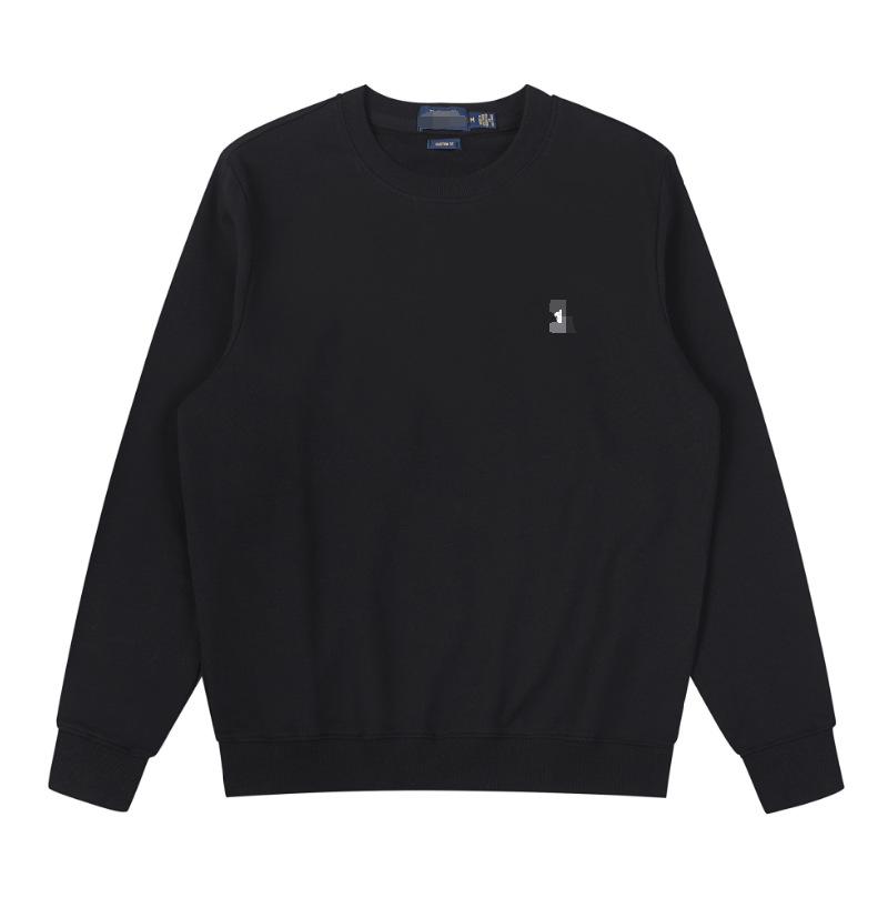 Men's Slim Fit Pure Cotton Long Sleeve Polo with Horse Embroidery