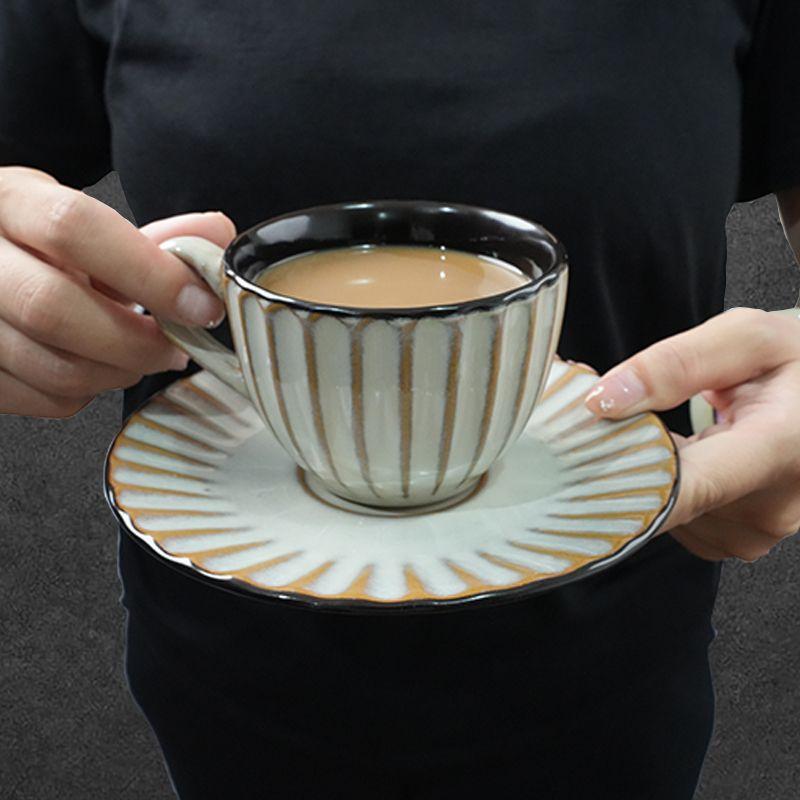 European Ceramic Coffee Cups Plates High Aesthetic Appeal,European Afternoon Exquisite Tea Cup,Hospitality Set,Home Cups