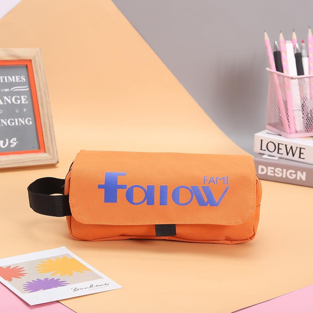 

Zipper Pencil Bag Multilayer Student Stationery Simplicity School Supplies