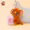 Tom Jerry And Cartoon Plush Pendant Soft Short Plush Mobile Accessory Phone