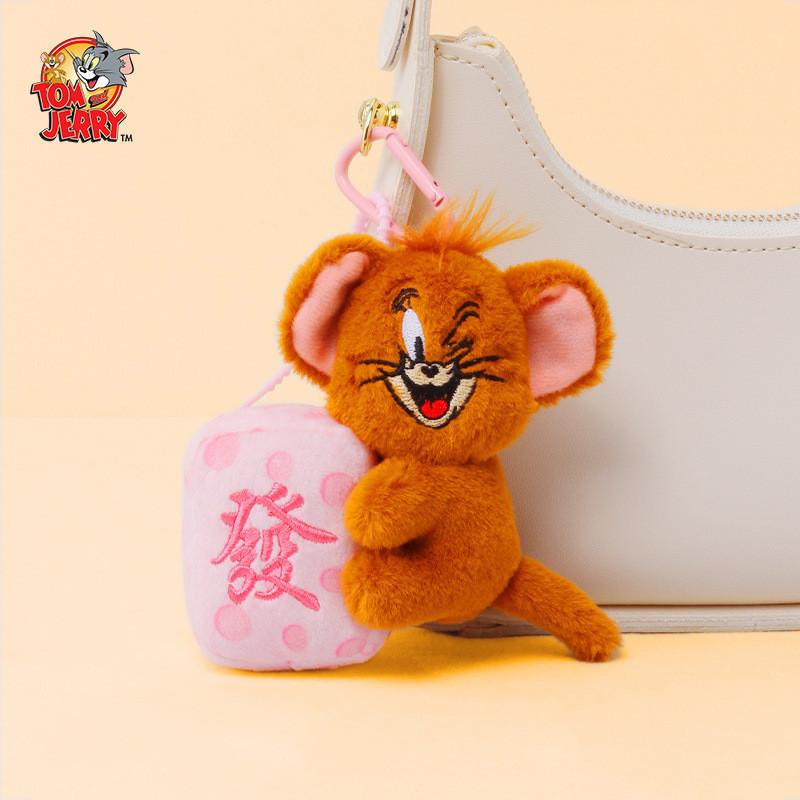 Tom Jerry And Cartoon Plush Pendant Soft Short Plush Mobile Accessory Phone