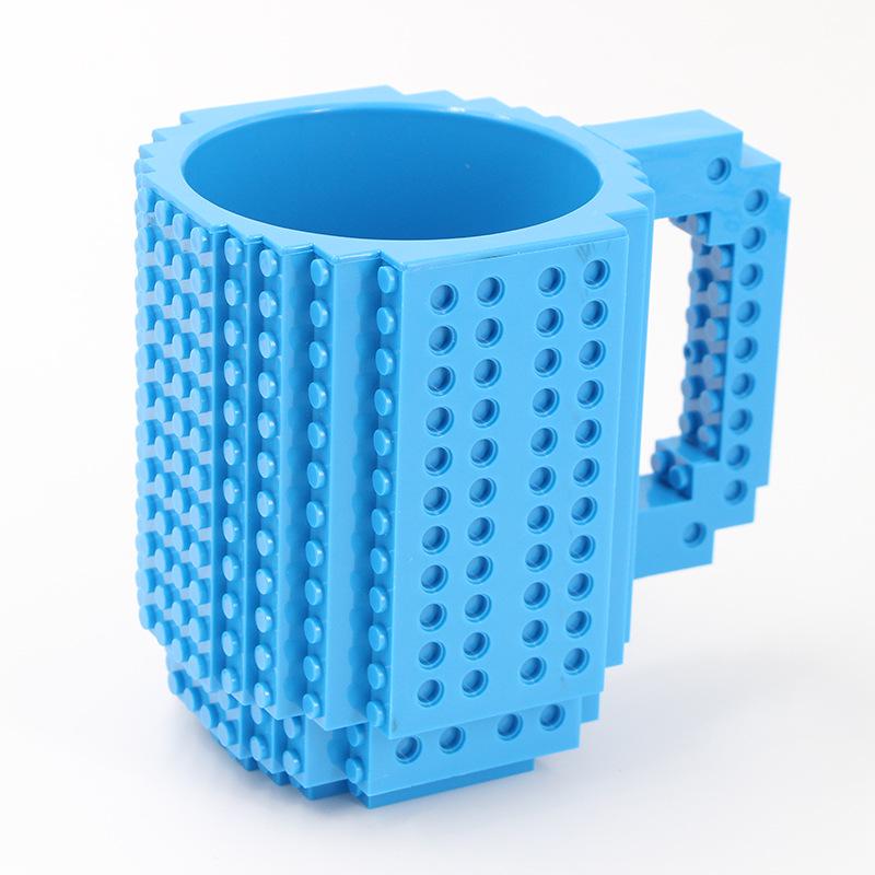 Mugs Drinkware Cup Adult Boys Assembly Educational Build-On Brick Mug