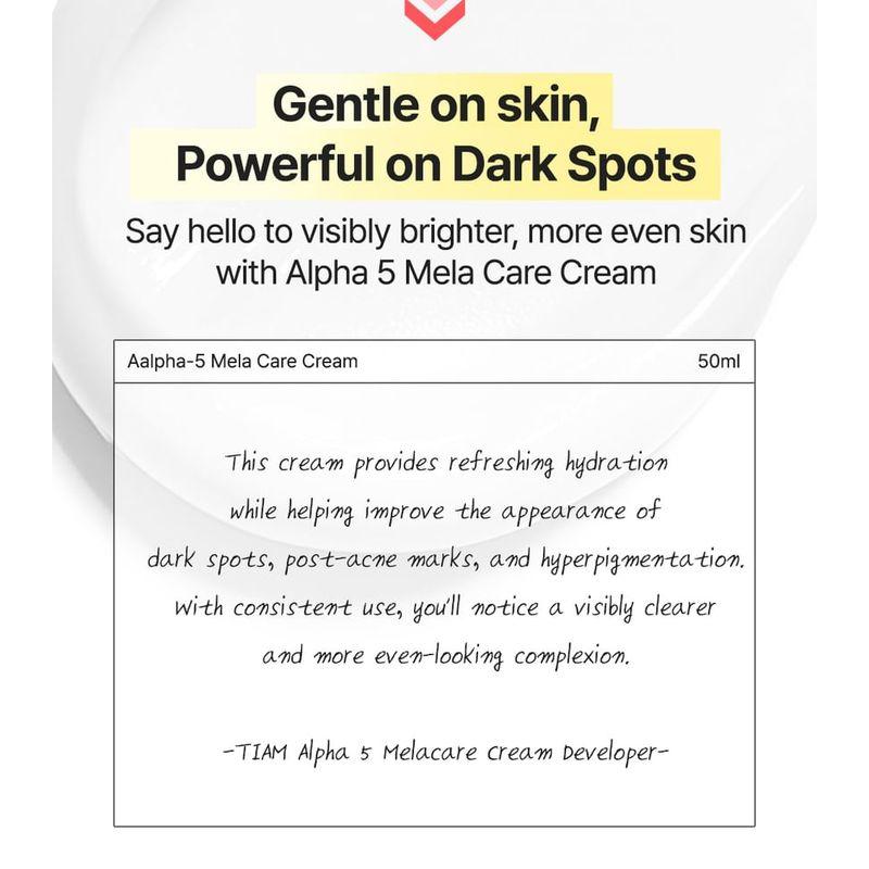 TIA'M - Alpha-5 Mela Care Creme