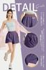 MORGEN SKY Suitable for and Available In Plus Includes DK072 Women's Shorts, Lightweight, Breathable, Quick-Drying, Loungewear, Breathable,