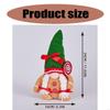 62KD Big Nose Christmas Gnomes, Plushes Christmas Tabletop Holidays Decoration for Home Display