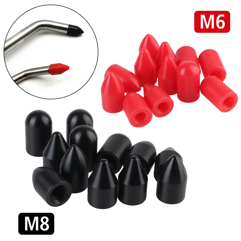 Hook Hammer Replacement Head 12pcs Auto Accessories Dent Repair Paintless Car Dent Repair Tool Top Pit Tool M8 M6